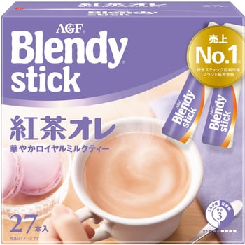 AGF ブレンディ スティック 紅茶オレ 1箱(27本) AGF(味の素AGF) 【通販