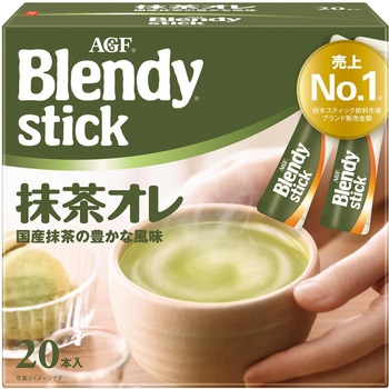 AGF ブレンディスティック 抹茶オレ AGF(味の素AGF) インスタント/粉末茶 【通販モノタロウ】