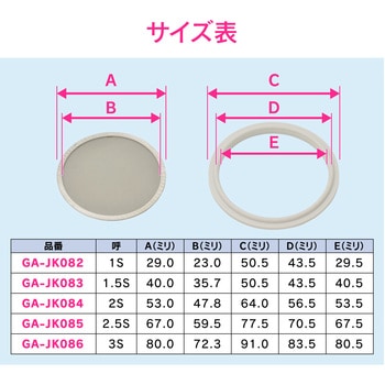 これエエやん ヘルールストレーナー ヘルール継手 GAONA(ガオナ)