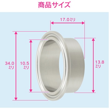 これエエやん 溶接ヘルール サニタリー配管 GAONA(ガオナ)