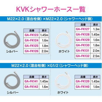 これエエやん KVK用シャワーホース 交換用 GAONA(ガオナ)