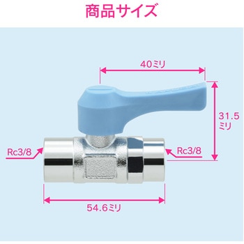 これエエやん ミニボールバルブ 水・エアー・油用 小型 GAONA(ガオナ)