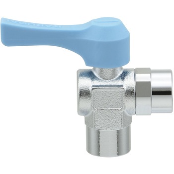 これエエやん ミニボールバルブ 水・エアー・油用 アングル型 GAONA(ガオナ)