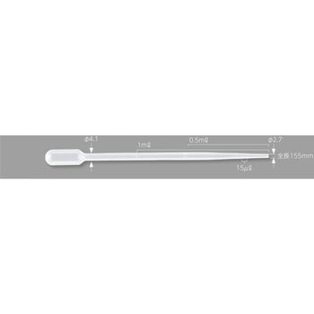 スポイト 1mL アズワン