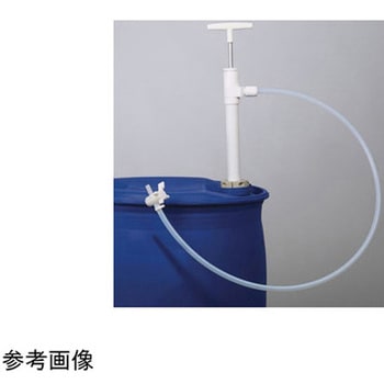 フッ素樹脂バレルポンプ チューブ式 OBシリーズ アズワン