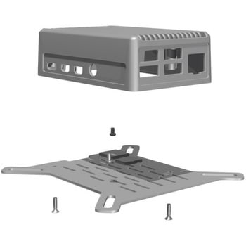 Raspberry Pi 4B 専用 ヒートシンクケース RPHシリーズ タカチ電機工業