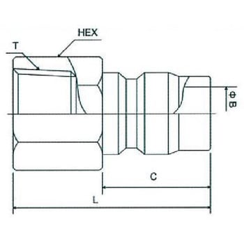 高圧洗浄機用カプラ PFタイプ ツツミ工業