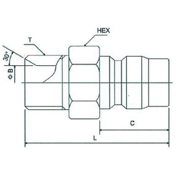 高圧洗浄機用カプラ PMタイプ ツツミ工業