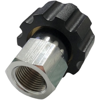 G1/2ネジ式(Φ11用)ローレットカプラ ツツミ工業