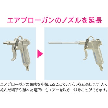 これエエやん ロングノズル エアブローガン用 GAONA(ガオナ)