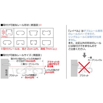 簡単カーテンボックス レイベル フルネス