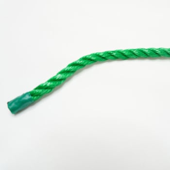 PE 6mm×55m 緑 ポリエチレンロープ 6mm×55m 近江屋ロープ 緑色