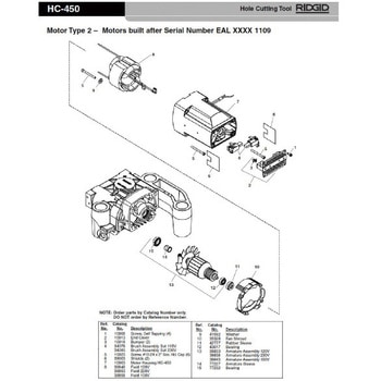 エンド カバー F/HC-450 RIDGID(日本エマソン)