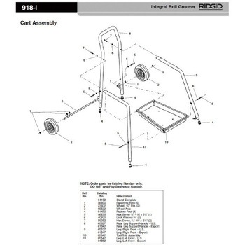 ホイール F/K-150-A，918-I (1個) RIDGID(日本エマソン)