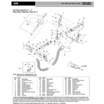 E-2643 キャップ カップ F/246 RIDGID(日本エマソン)