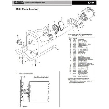 ロック ワッシャー F/K-375 (4個入) RIDGID(日本エマソン)