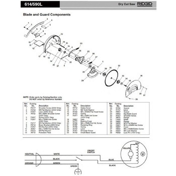 スプリング F/614 RIDGID(日本エマソン)