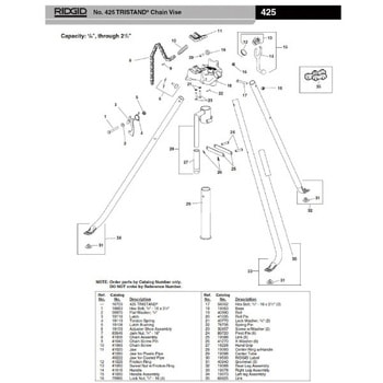 A-2262 スプリング ピン F/K-150- RIDGID(日本エマソン)