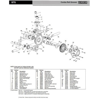 スプリング F/960 (2個入) RIDGID(日本エマソン)