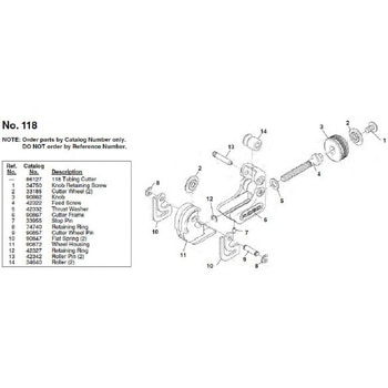 ノブ F/118 RIDGID(日本エマソン)