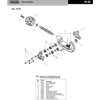フレーム F/15SI RIDGID(日本エマソン)