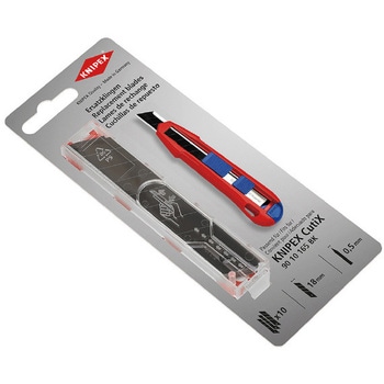 9010-165E02 替刃10枚組(9010-165BK用) KNIPEX(クニペックス)