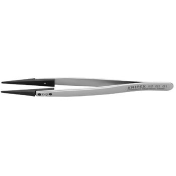 9281-01 ESDチップ交換式ピンセット 130MM KNIPEX(クニペックス)
