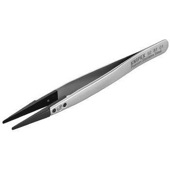 9281-01 ESDチップ交換式ピンセット 130MM KNIPEX(クニペックス)