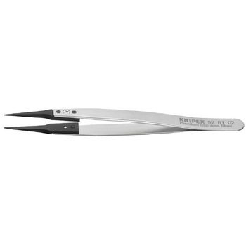 9281-02 ESDチップ交換式ピンセット 130MM KNIPEX(クニペックス)