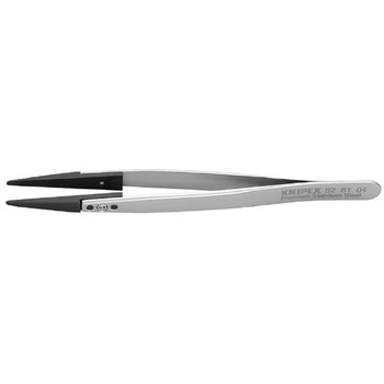 9281-04 ESDチップ交換式ピンセット 130MM KNIPEX(クニペックス)