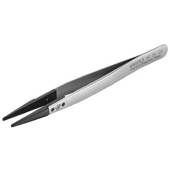 9281-04 ESDチップ交換式ピンセット 130MM KNIPEX(クニペックス)