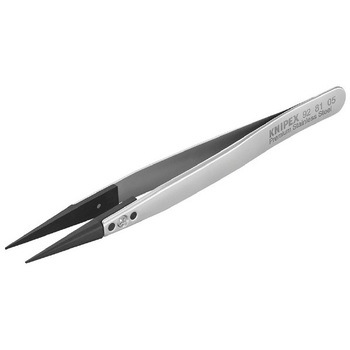 9281-05 ESDチップ交換式ピンセット 130MM - KNIPEX(クニペックス)