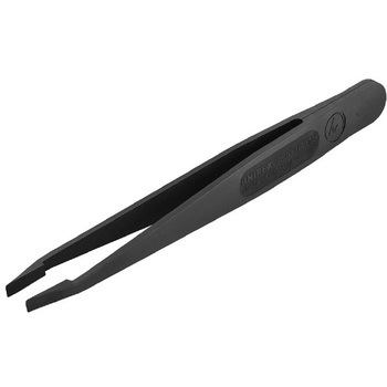 9209-04ESD プラスチックピンセット 115MM KNIPEX(クニペックス)