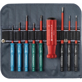 5219.SU 差替式絶縁ドライバーセット 8本組 PB SWISS TOOLS(ピービースイスツールズ)
