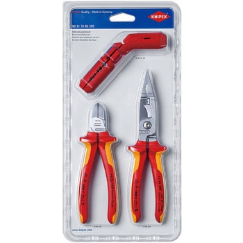 003130BKV01 電線作業工具セット KNIPEX(クニペックス)