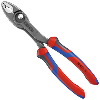 8202-200SB スリップジョイントプライヤー ツイングリップ KNIPEX(クニペックス)
