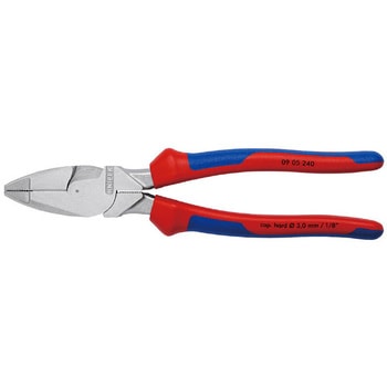 0905-240 0905-240 架線工事用強力ペンチ 1丁 KNIPEX