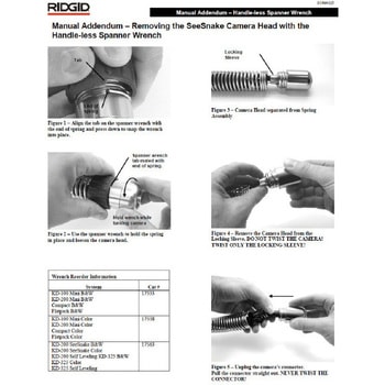 スパナレンチ F/マイクロドレイン RIDGID(日本エマソン)