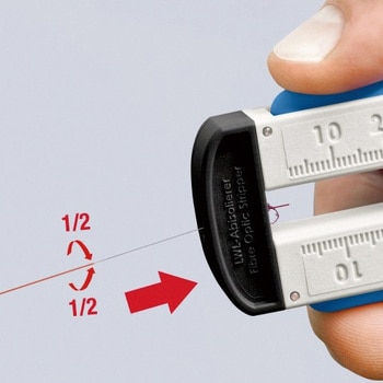 1285-110SB 光ファイバー用ストリッパー KNIPEX(クニペックス)