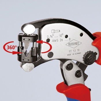 9753-19 フェルール用圧着プライヤー "ツイスター T" KNIPEX(クニペックス)
