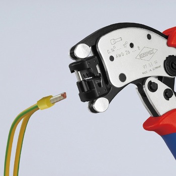 9753-19 フェルール用圧着プライヤー "ツイスター T" KNIPEX(クニペックス)