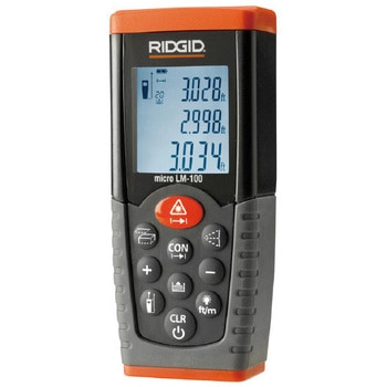 MICRO LM-100 レーザー距離計 RIDGID(日本エマソン)