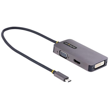 PC周辺機器VCOM USB ハブ Type c HDMI 2ポート4-in-1 変換アダプ
