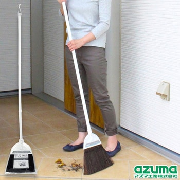黒シダほうき長柄 アズマ工業