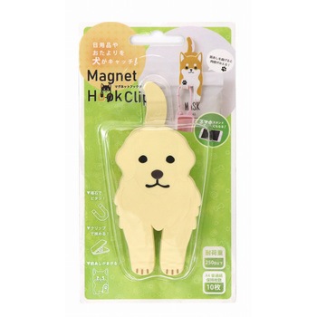 マグネットフッククリップ 犬 東洋ケース