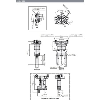協働ロボット用エアグリッパ 川崎重工用 SMC