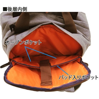 機能充実ビジネスリュック SAND GLASS