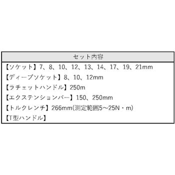 P-E317F 絶縁工具セット Pro-Auto 17点組 差込角9.5mm P-E317F