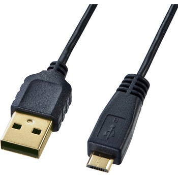 サンワサプライ USB3.0マイクロケーブル(A-MicroB) 0.3m 超ごく細 KU30