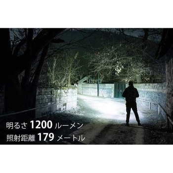 【C3】Type-C充電コンパクトフラッシュライト1200Lm WUBEN(ウーベン)